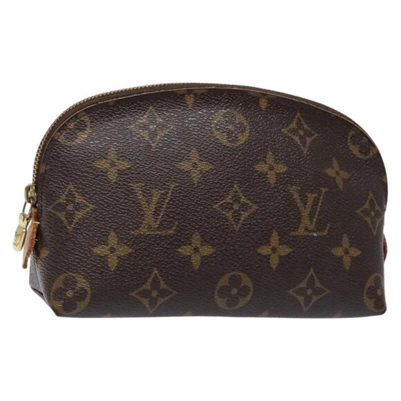 LOUIS VUITTON Monogram Pochette Cosmetic PM Pouch M43998 LV Auth 133468 - Picture 1 of 16